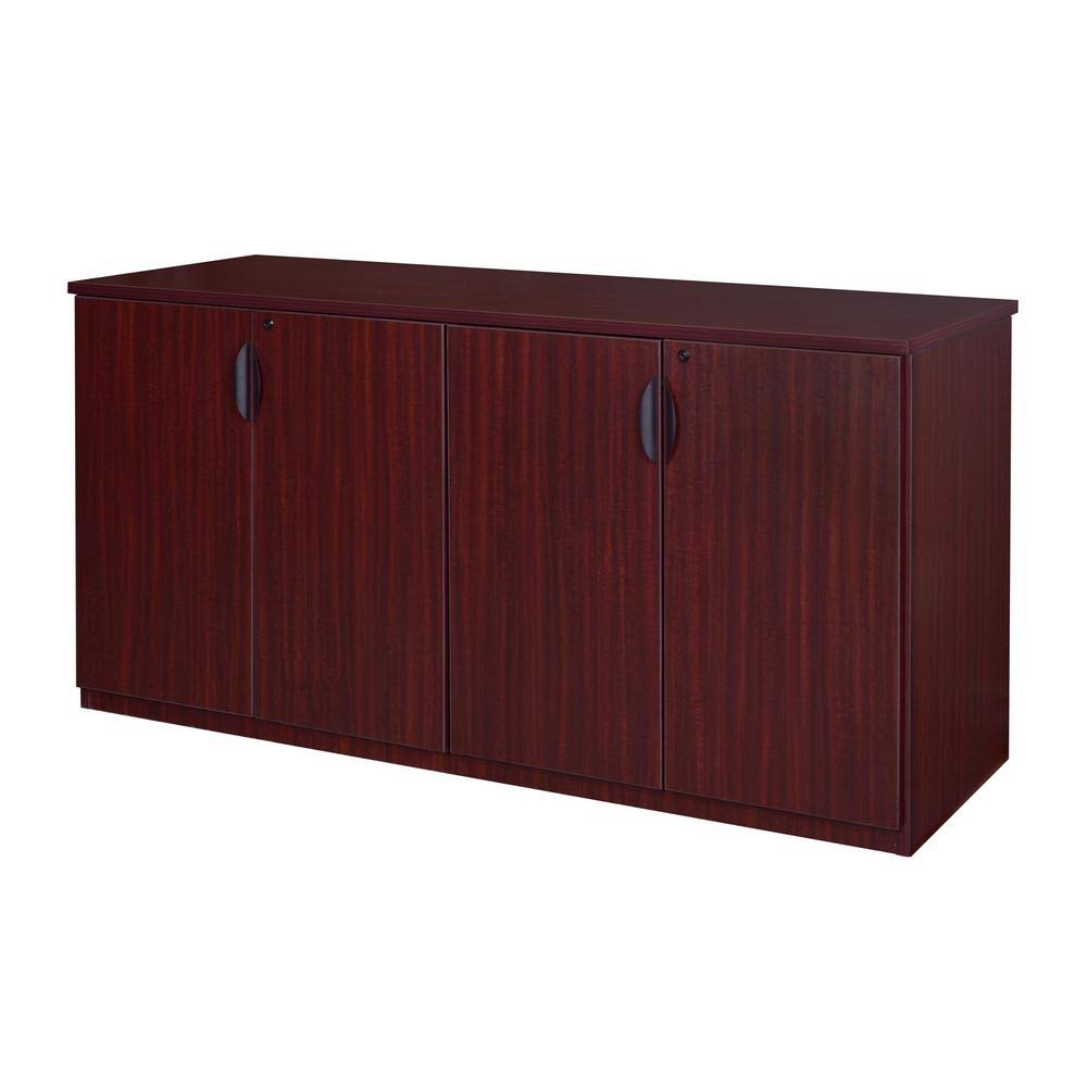 Regency Magons 72 in. Mahogany Storage Cabinet Buffet, Brown
