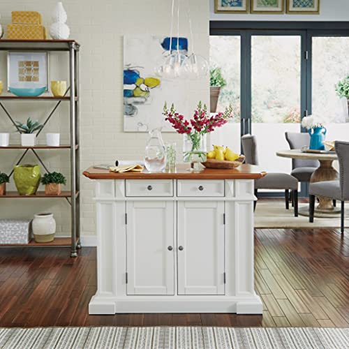 Homestyles Americana Gray Kitchen Island