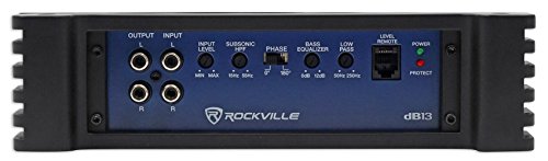 Rockville dB12 2000 Watt Peak/500w RMS Mono 2 Ohm Amplifier Car Amp