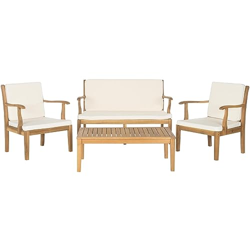 Safavieh Outdoor Living Collection Montclair 4-Piece Outdoor Living Set