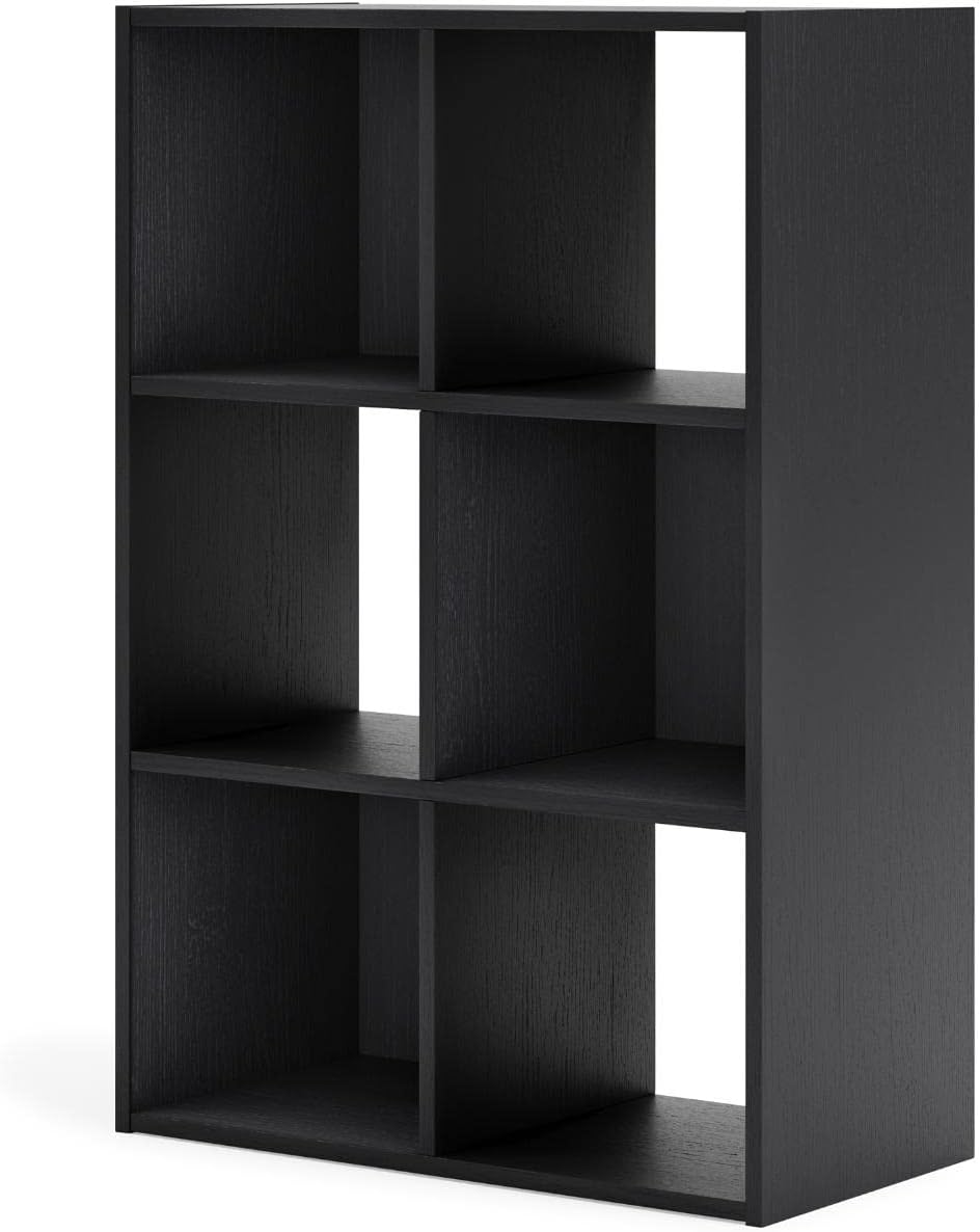 Ashley Furniture Langdrew Eight Cube Organizer, 8, Black