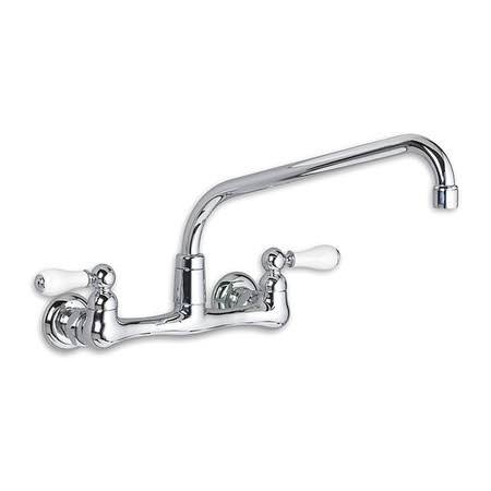 American Standard Heritage Wall Mount Kitchen Faucet - Polished Chrome