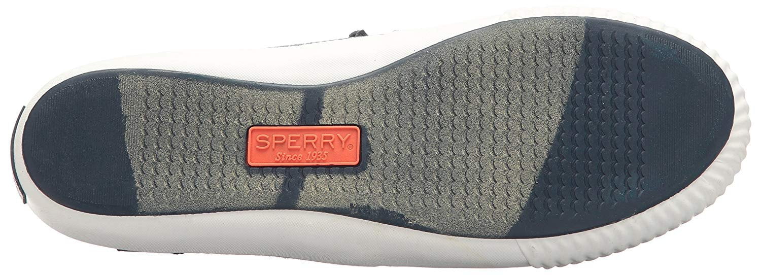 Sperry Top-Sider Women's Sayel Away Pinstripe Sneaker, Blue/White, 5 Medium US