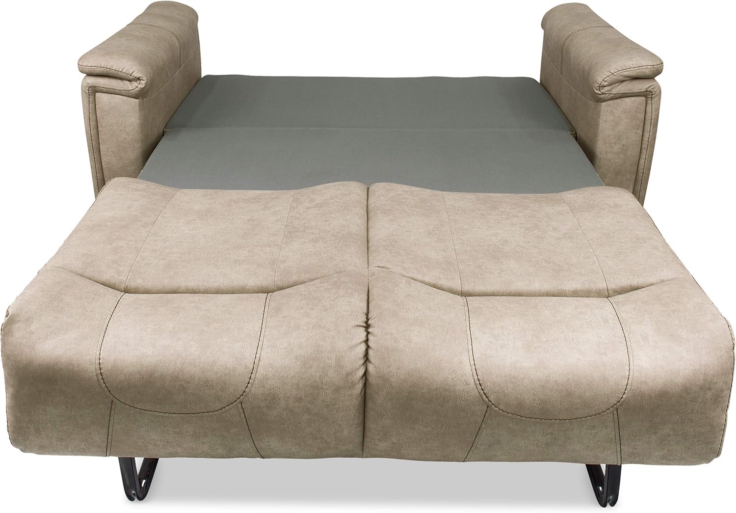 Thomas Payne 379929 Grantland Doeskin 60" Trifold Sofa