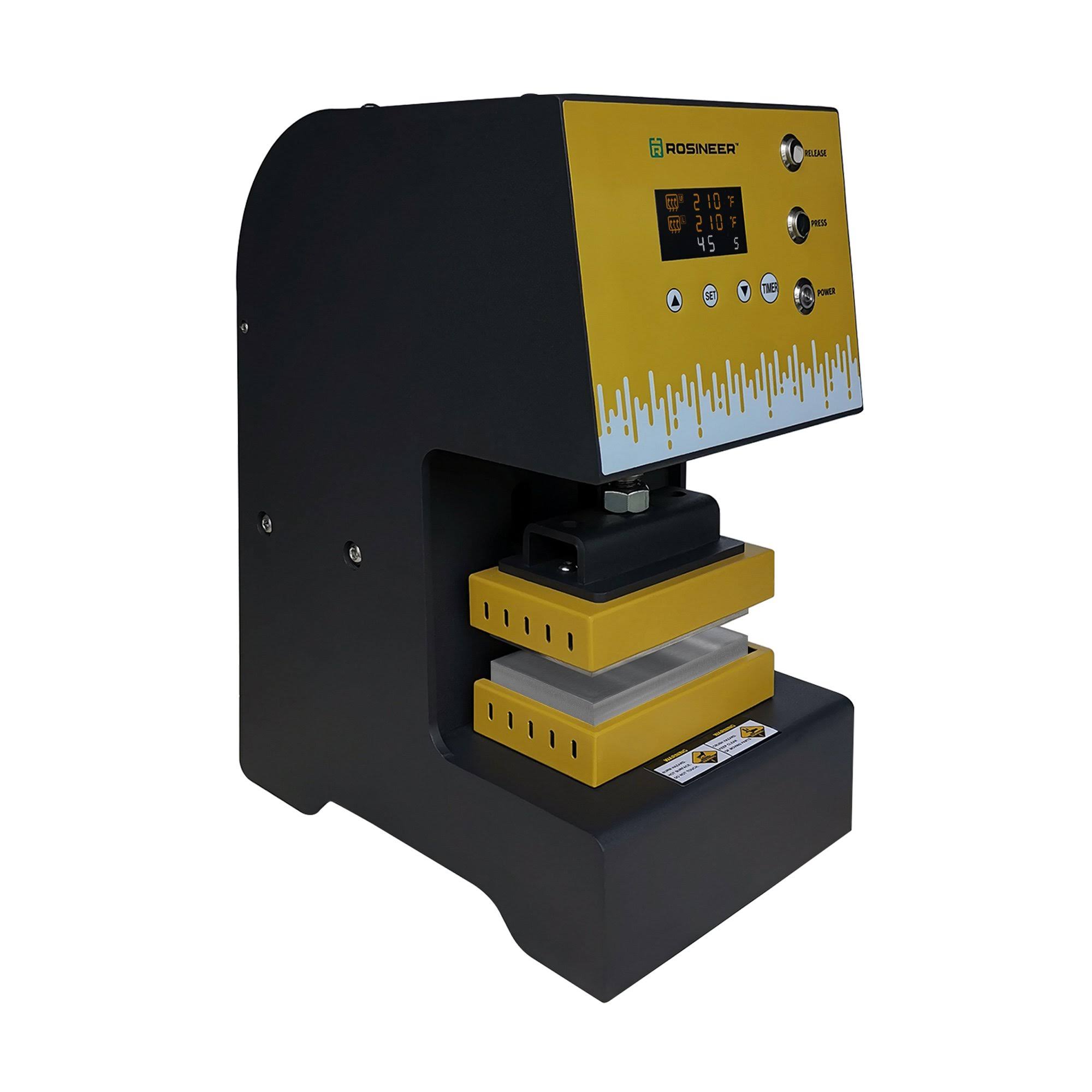 Rosineer Auto Hybrid Heat Press, 4 Ton, 3 x 5 inch Plates