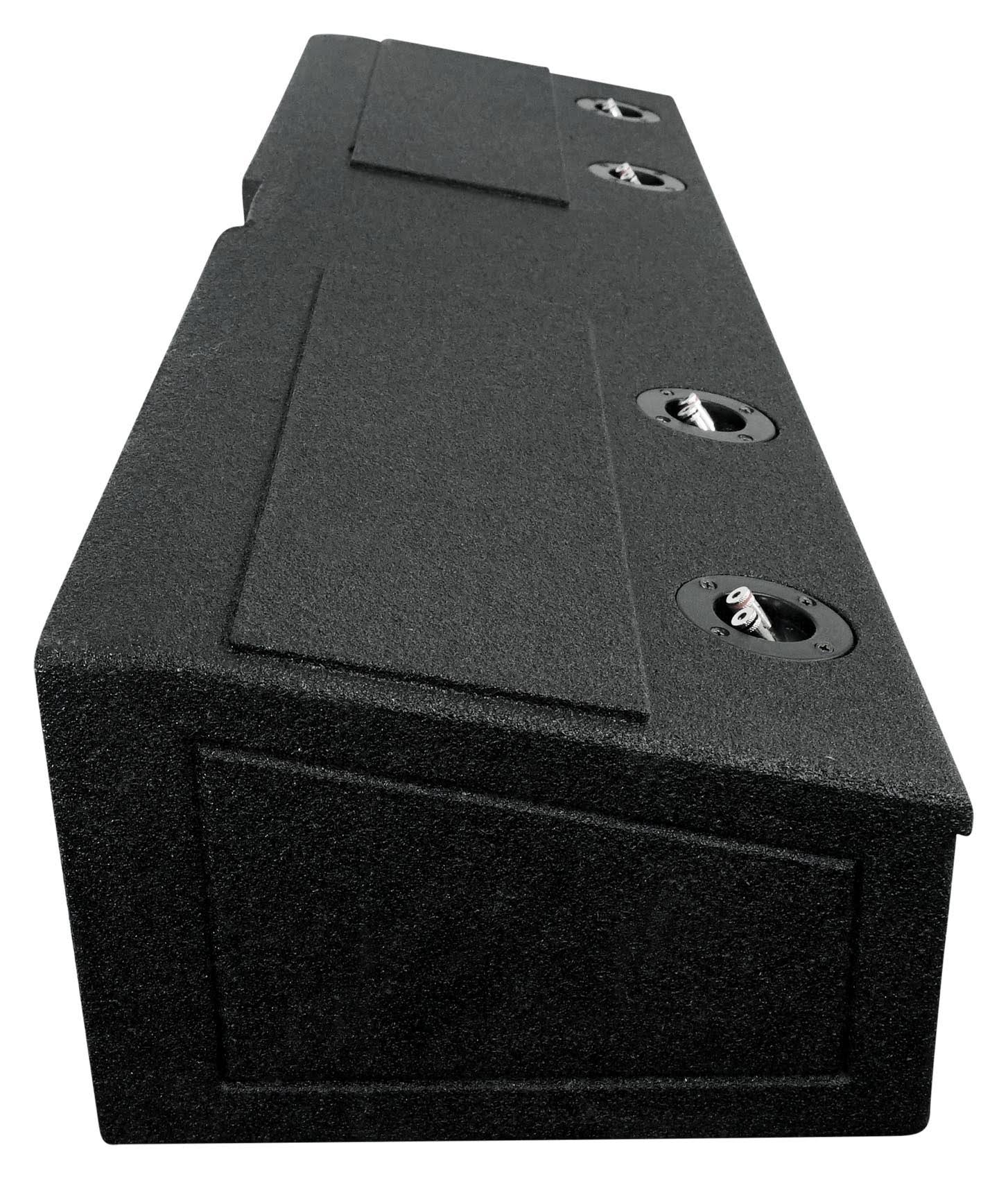 Qpower 4 Hole 8x22 Ported Woofer Box for 2007-2020 GM Crew Cab