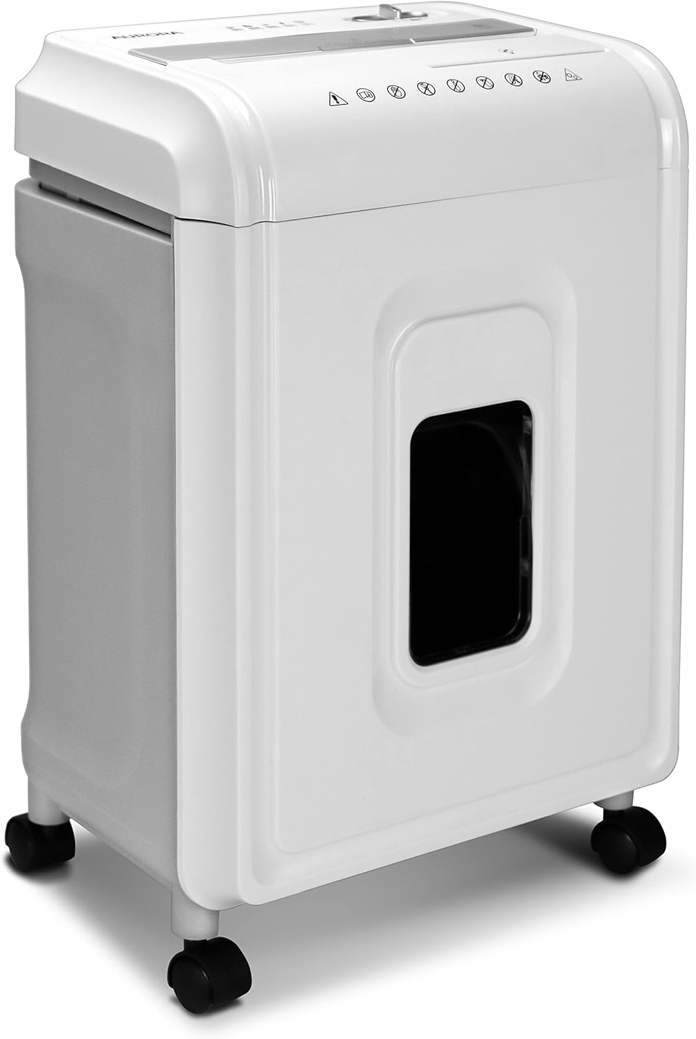 Aurora AU1060MA Professional Grade 10-Sheet High Security Micro-Cut Paper and Credit Card Shredder/ 60 Minutes/Security Level P-5, White, AU1060MA 10-sheet High Security Microcut