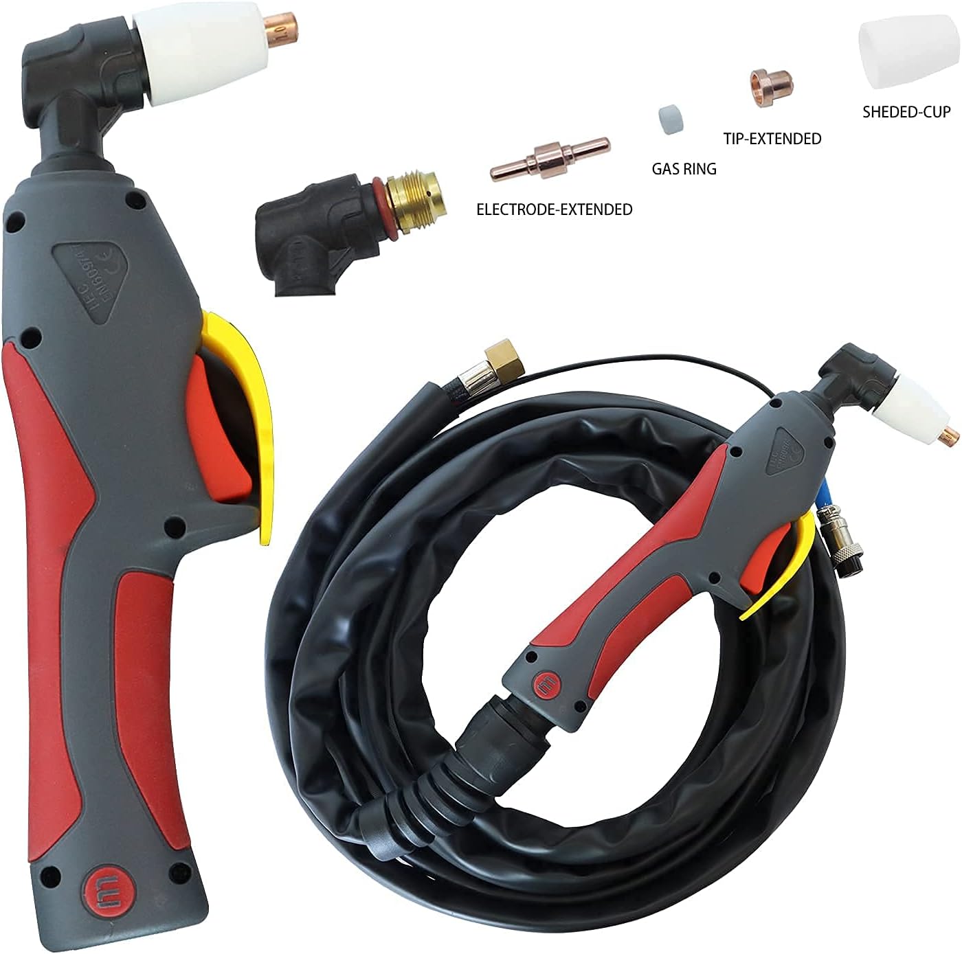 Reboot Plasma Cutter,50 Amp 1/2" Clean Cut CUT50D 110V/220V IGBT Air Plasma Cutting Machine Compact Metal Cutter High Frequency Inverter Cutting for Alloy Mild Steel Cast Iron and Chrome-Black