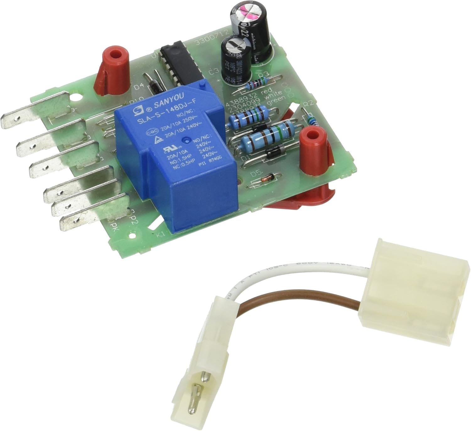 Supco ADC8932 Refrigerator Defrost Control Board Replaces 4388932, 2303824, 483187, 2188159, 2169269