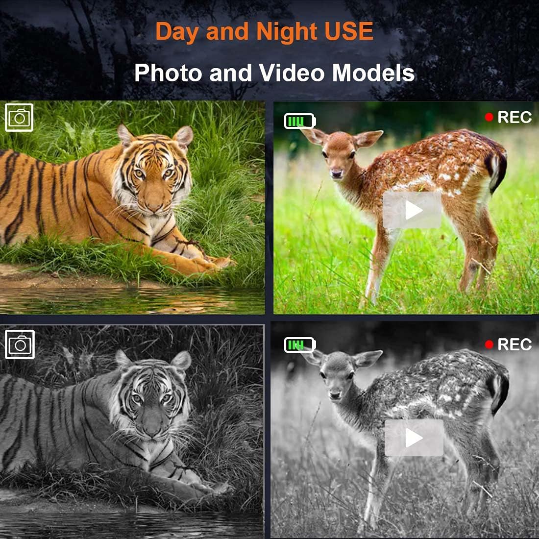 Night Vision Binoculars Night Vision Goggles Digital Infrared Goggles Night Vision for Adults Hunting Binoculars Day and Night Night Vision Scope for Hunting,Spotting,Surveillance with 32G Card