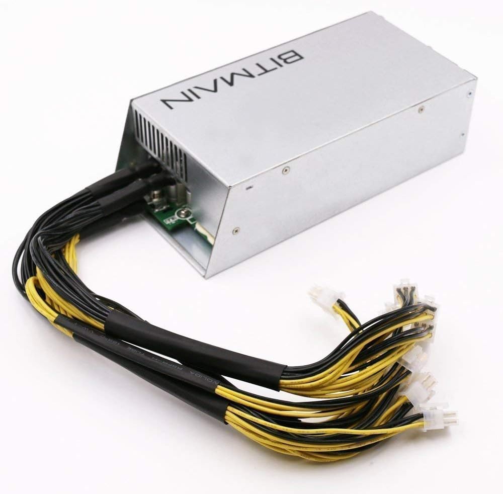 New Bitmain APW7 PSU1800W Antminer Power Supply 110v 220v for Antminer Z15 420k, S9, L3+ and E3