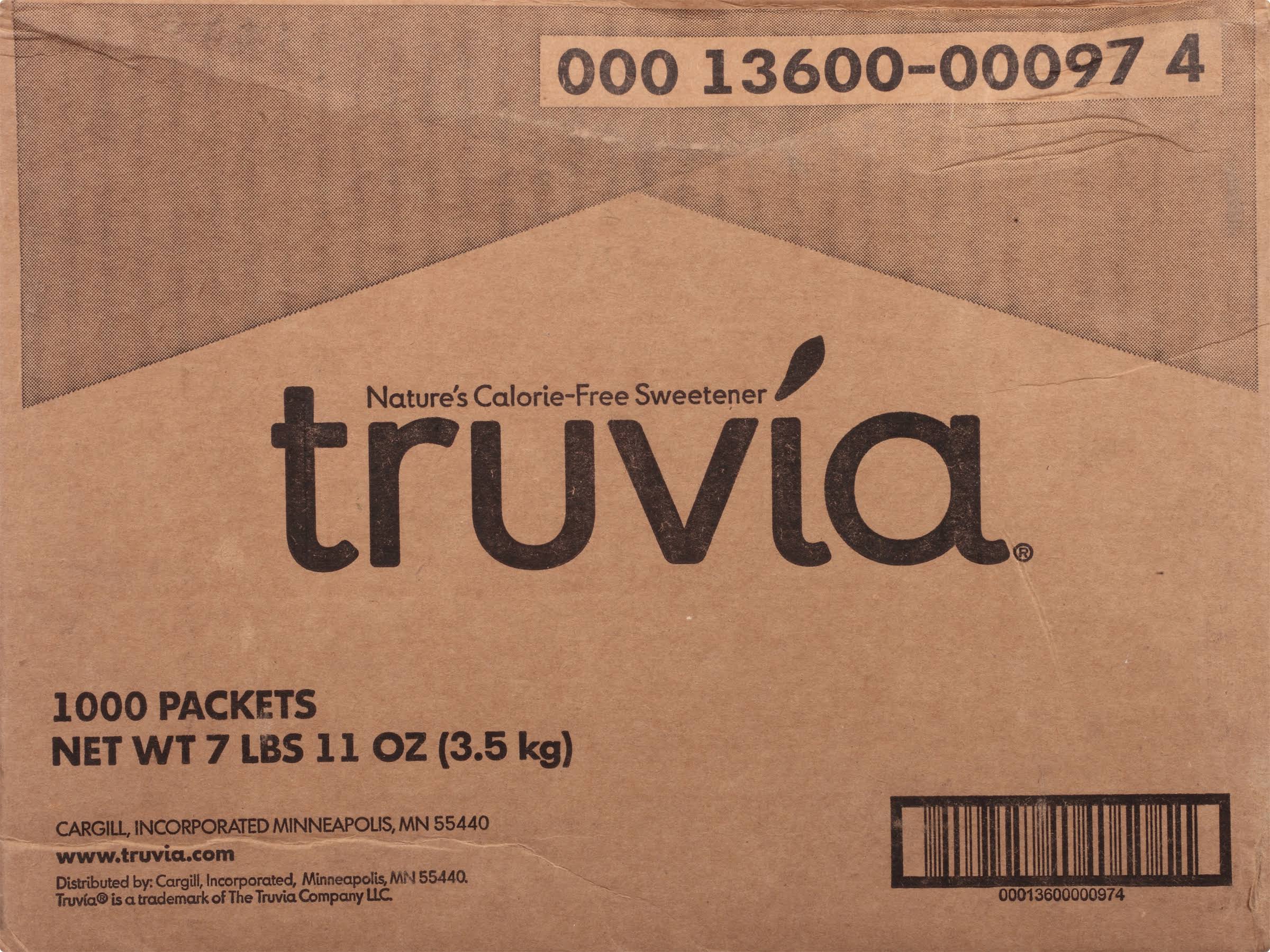 Truvia Natural Sweetener 1000 Packets