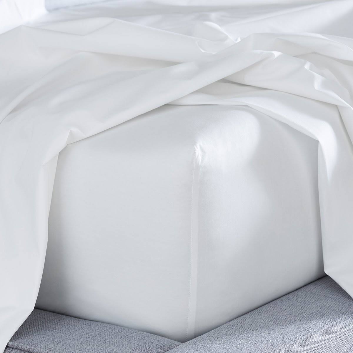Organic Percale Sheet Set in Taupe, Size Cal King by Under The Canopy