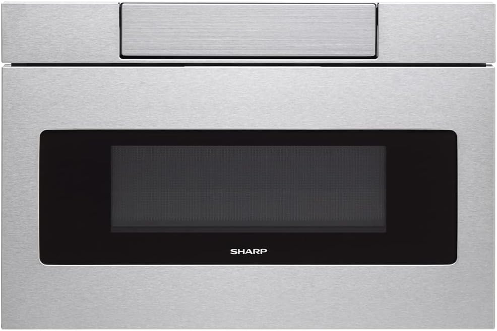 Sharp SMD2470ASY 24 in. 1.2 cu. ft. 950W Stainless Steel Microwave Drawer Oven Bundle with 3 YR CPS Enhanced Protection Pack