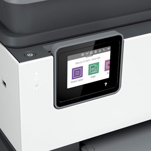 HP OfficeJet Pro 9015e Wireless Color All-in-One Printer with 6 Months Free Ink, Gray (1G5L3A) (Renewed Premium)
