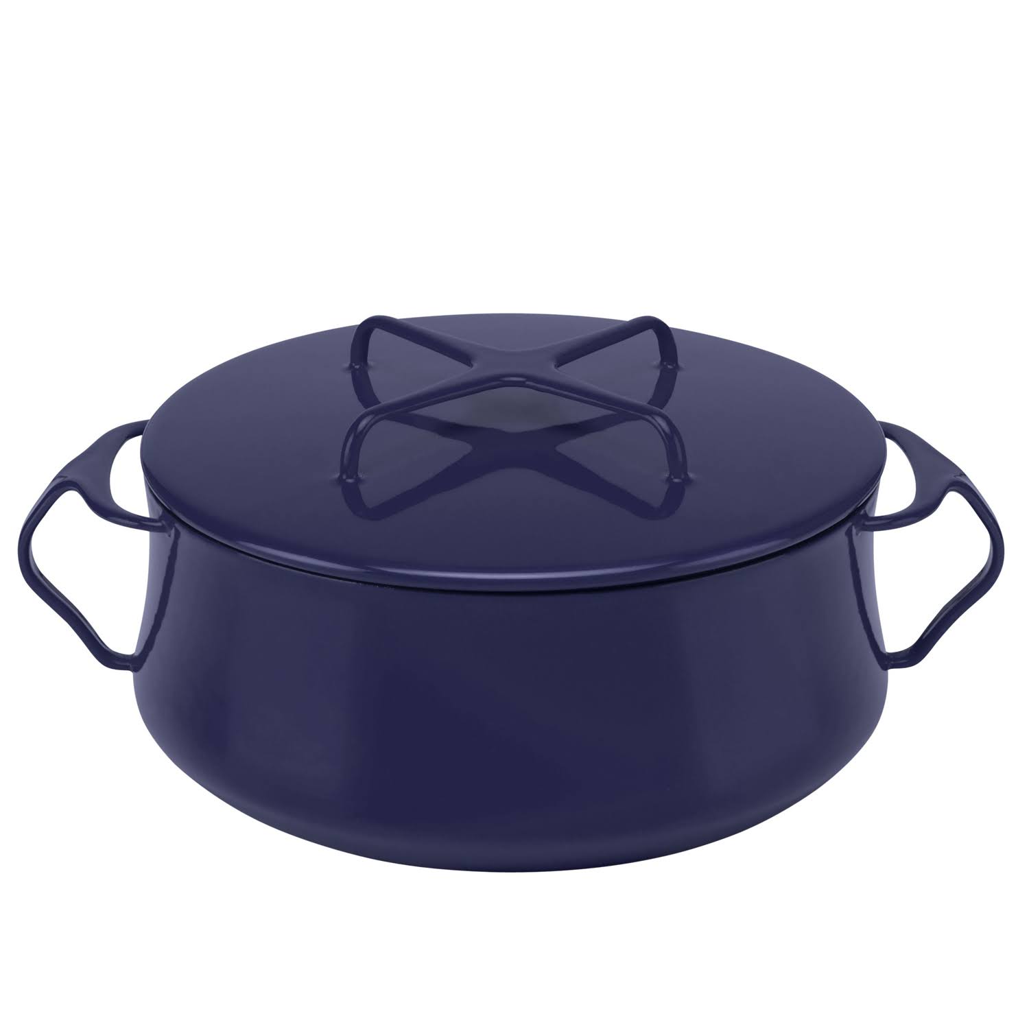 Dansk Kobenstyle 4 qt Casserole- Chili Red