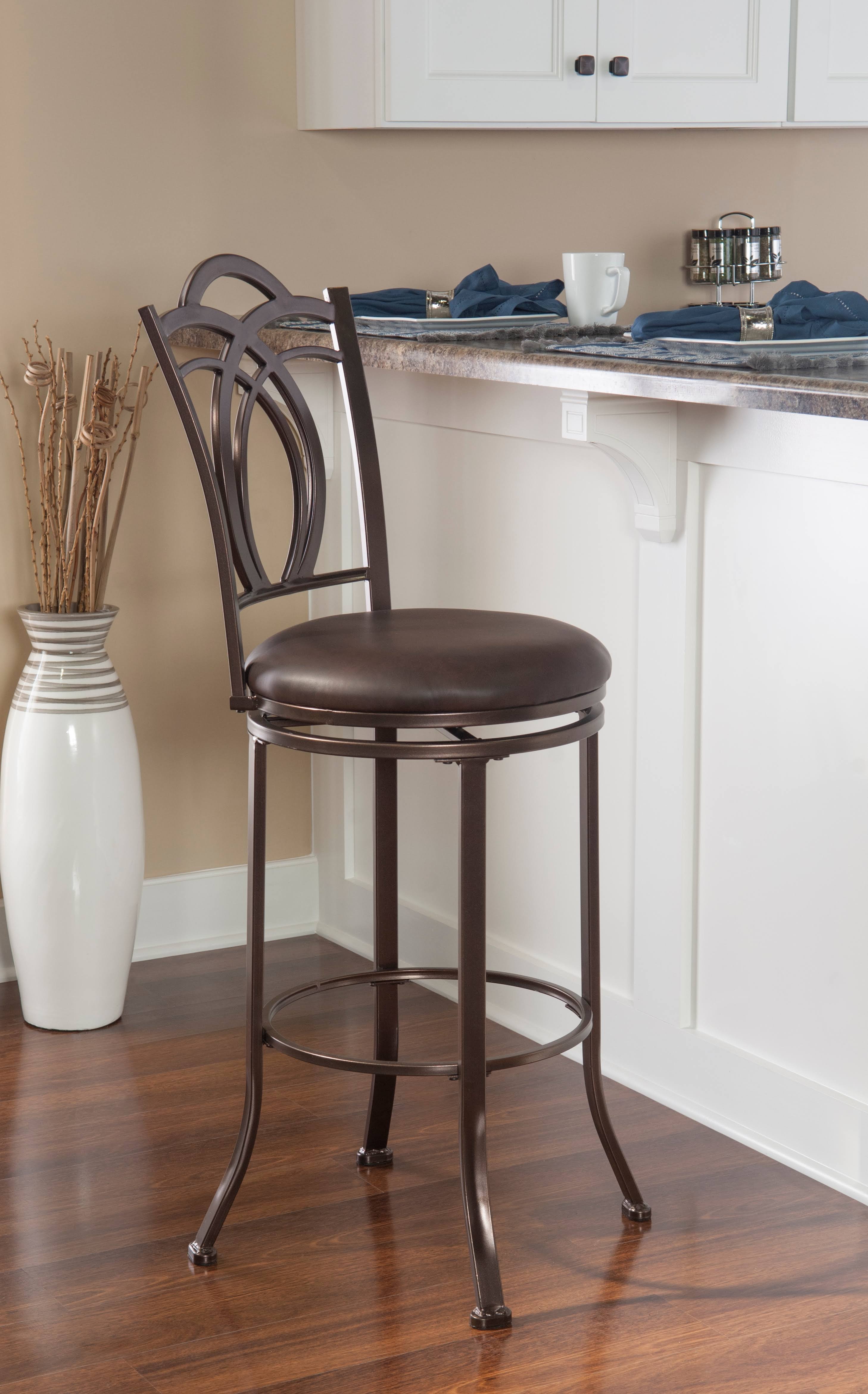 Gardenia Calif Metal Bar Stool, Brown by Ashley HomeStore