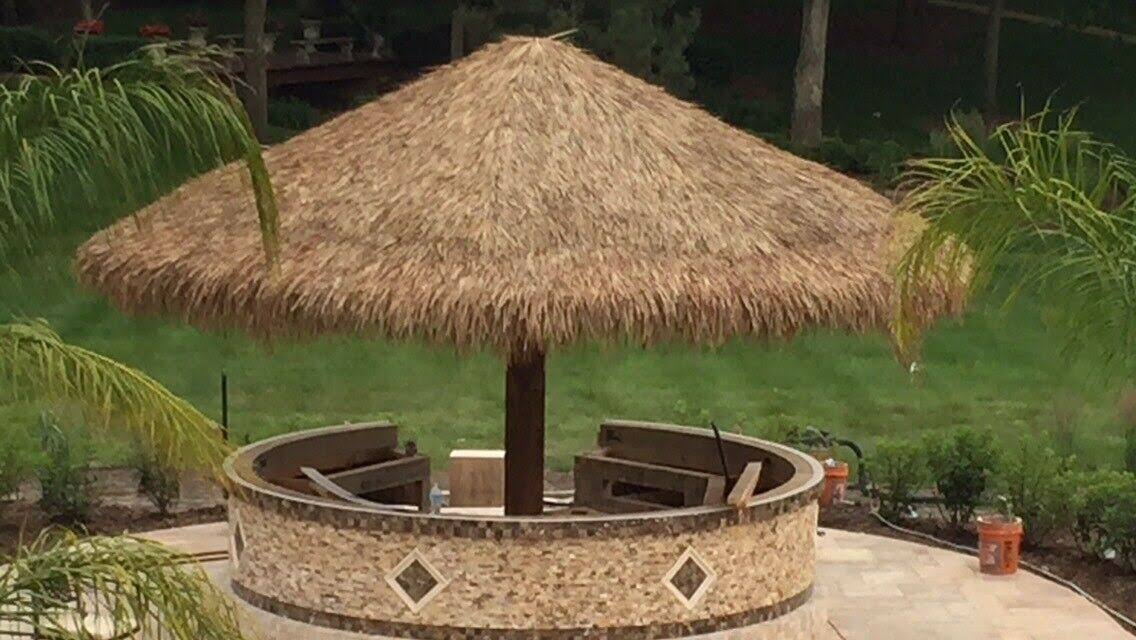 Backyard X-Scapes 9& Mexican Thatch Umbrella Cover