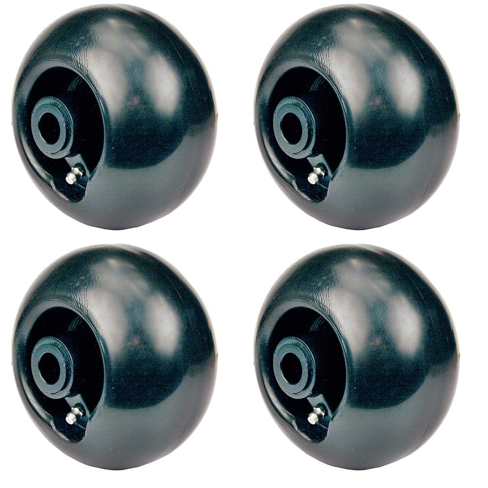 Four (4) Anti-Scalp Deck Wheels K5668-42100 Fits Kubota with 60 & 72 Decks