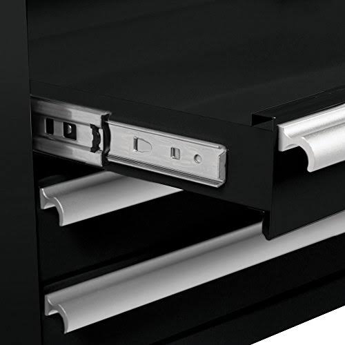 Viper Tool Storage 16-in 4-Drawer Tool/Salon Cart, Black V1804BLR