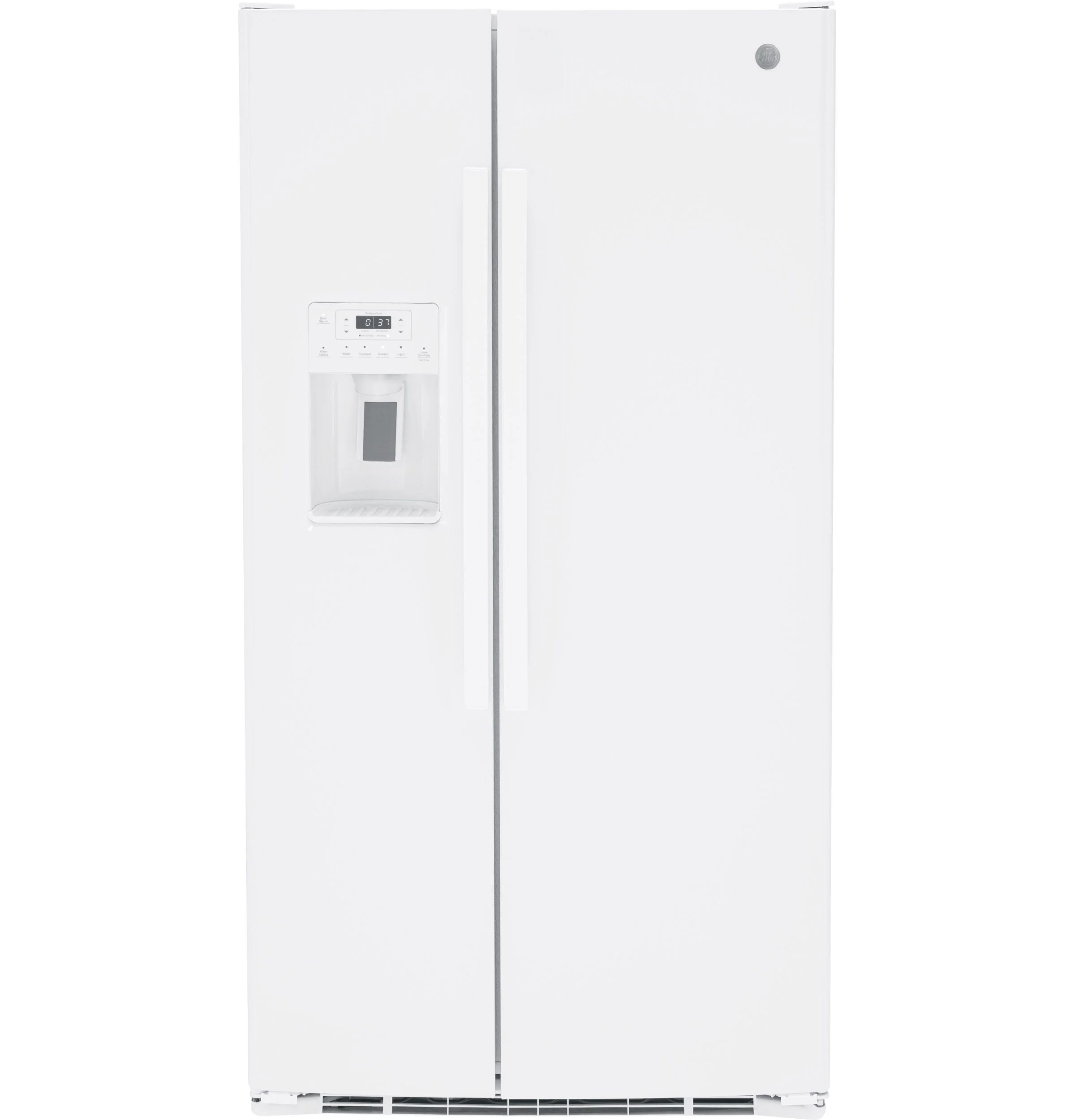 GE 25.3 Cu. Ft. Side-By-Side Refrigerator GSS25GGPWW
