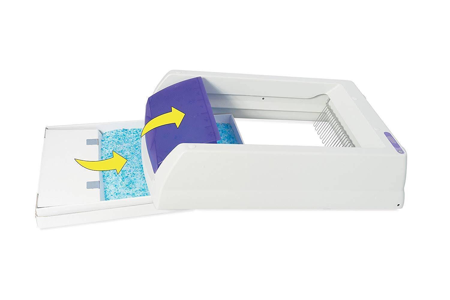 PetSafe ScoopFree Cat Litter Box Tray Refills with Premium Blue Non Clumping