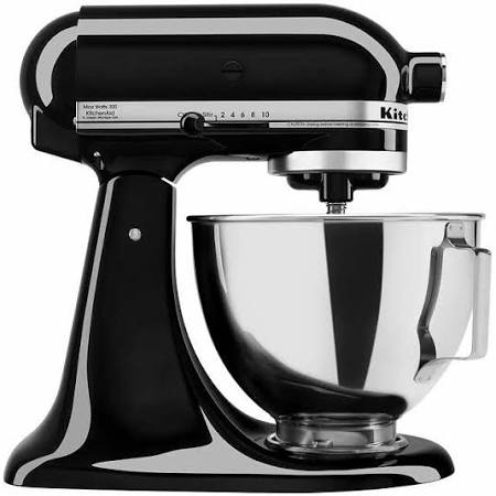 KitchenAid 4.5-qt 300W Tilt-Head Stand Mixer with Flex Edge ,Majestic Yellow