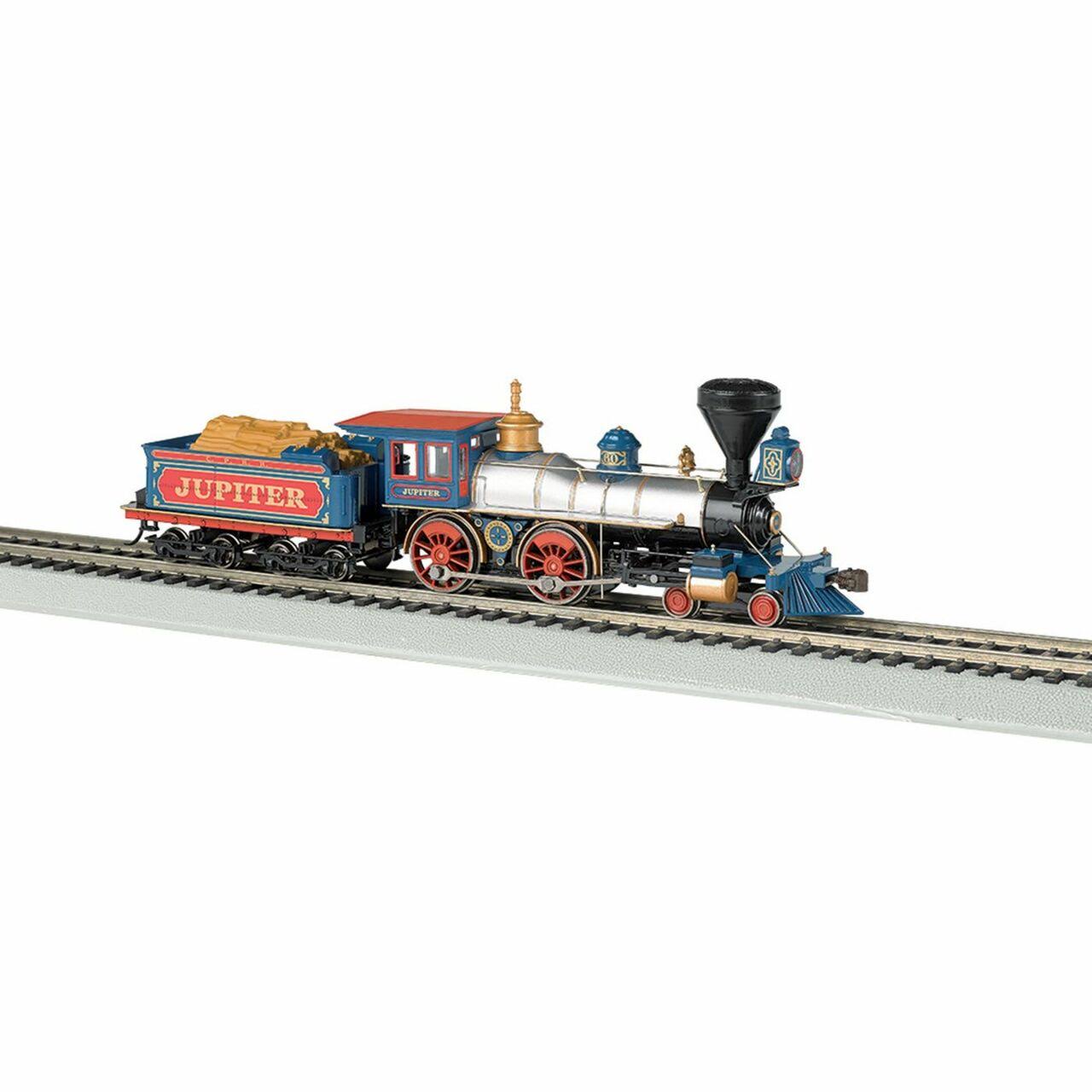 Bachmann 51003 4-4-0 American Central Pacific &Jupiter&, HO