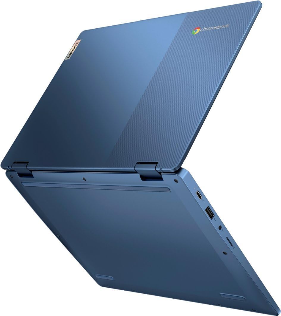 Lenovo Flex 3i Chromebook 12.2" WUXGA (1920 x 1200) Touch Scree Laptop, Intel Processor N100, 4GB Memory 64GB eMMC Storage, Intel UHD Graphics, Chrome OS, Abyss Blue, W/GaLiMu