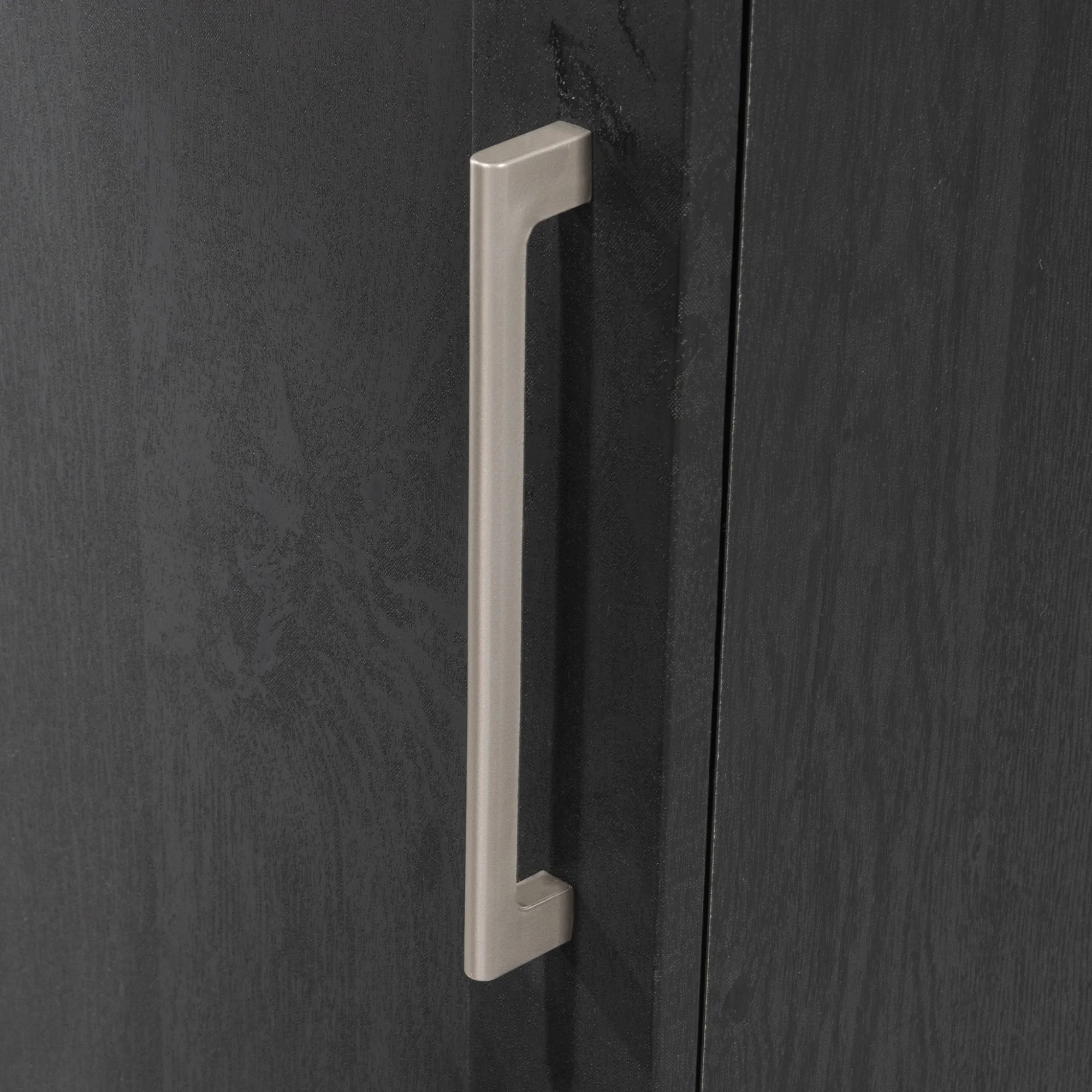 Sauder Homeplus Engineered Wood Single Door Pantry in Raven Oak Finish