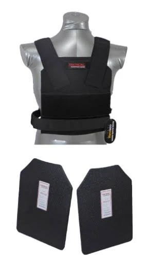 Tactical Scorpion Gear Body Armor Bobcat Concealable Carrier + Level IIIA Hard Plates - Bobcat Vest and Level IIIA Body Armor Pl