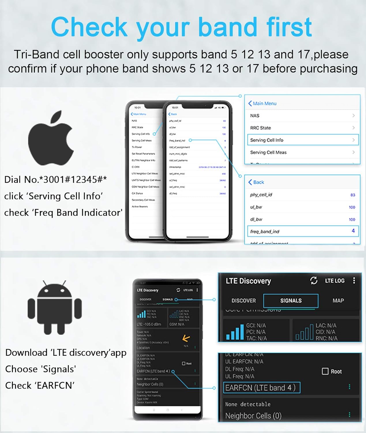 ORPEY Verizon Cell Phone Signal Boosters 5G 4G LTE Up to 5,500 sq.ft, Cell Booster for Home - App Assisted Install, Cell Booster Band 5/12/13/17 for AT&T, T-Mobile, Sprint & More | FCC Approved