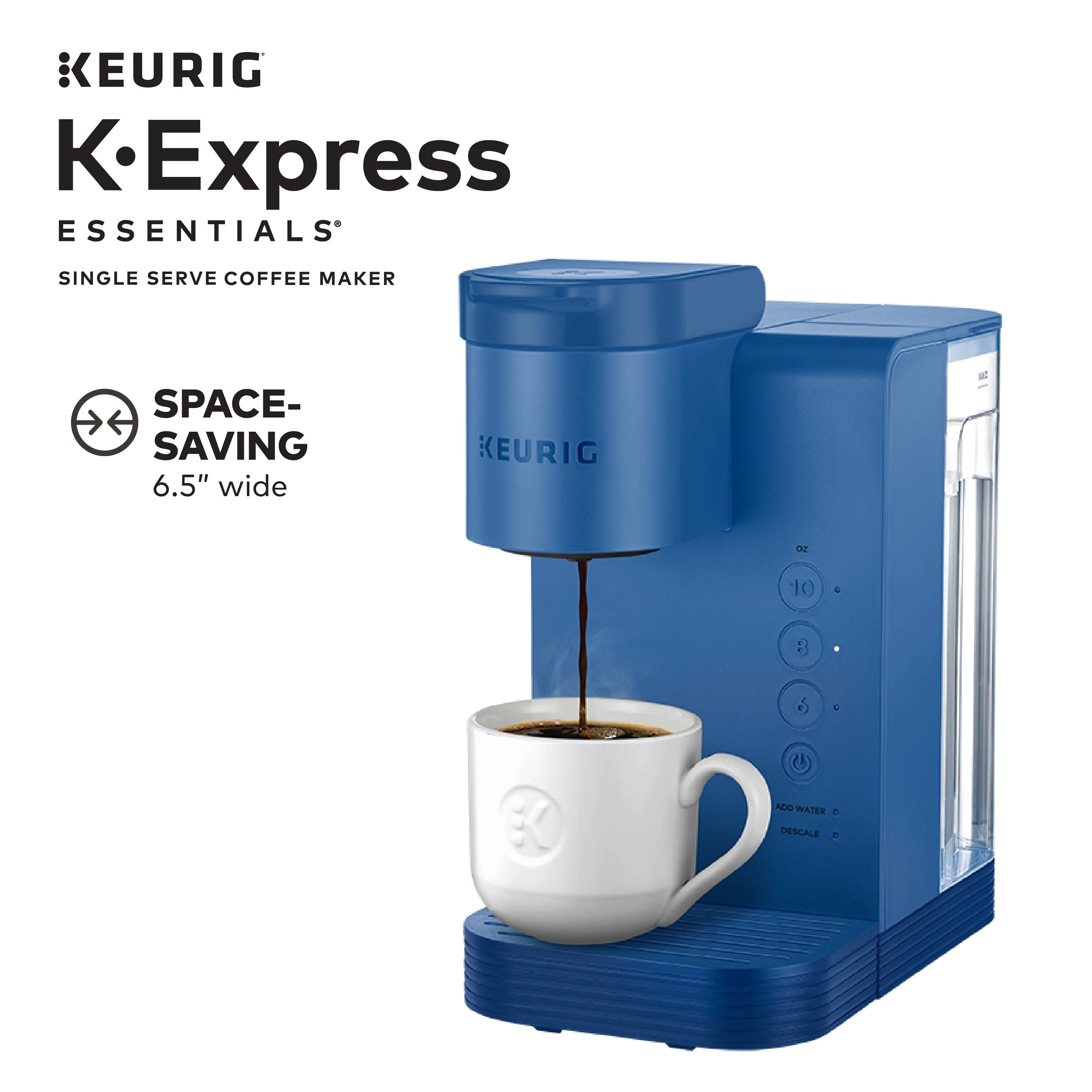 Keurig K-Express Essentials Single Serve K-Cup Pod Coffee Maker, Black