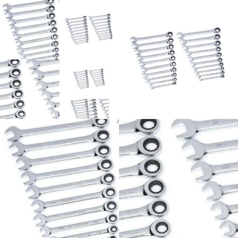 GearWrench 20-Piece Ratcheting Wrench Set SAE and Metric #35720