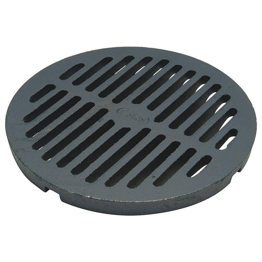Zurn P550-GRATE Floor Grate,cast Iron,8 in Dia.