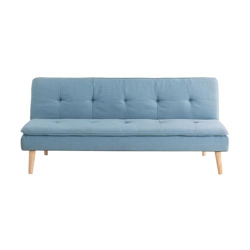 Lifestyle Solutions Tisdale Sofas, 60.7 x 68 x 39, Blue