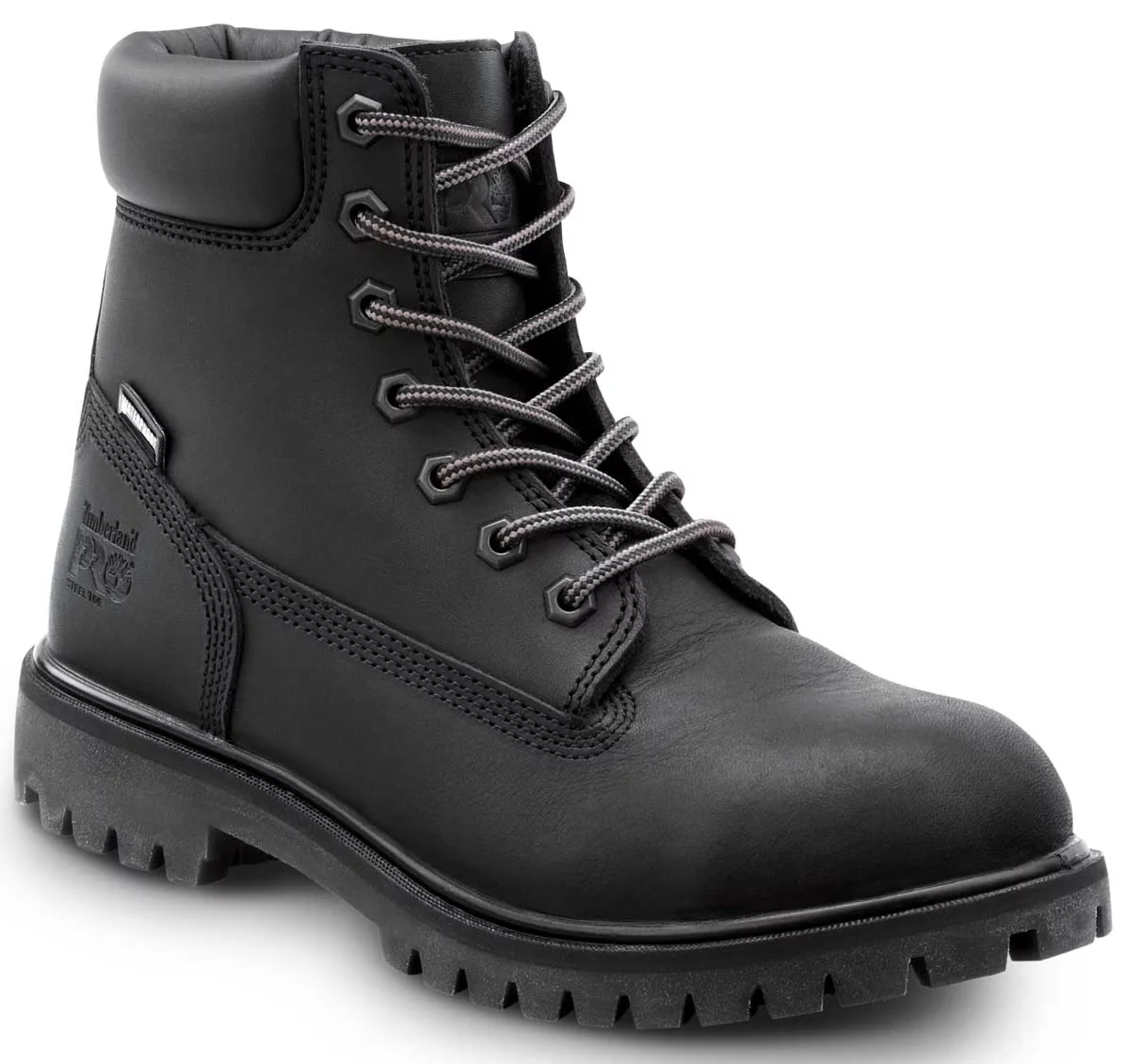 Timberland PRO  6IN Direct Attach Women's, Black, Soft Toe, EH, MaxTRAX Slip Resistant, WP/Insulated Boot (11.0 M)