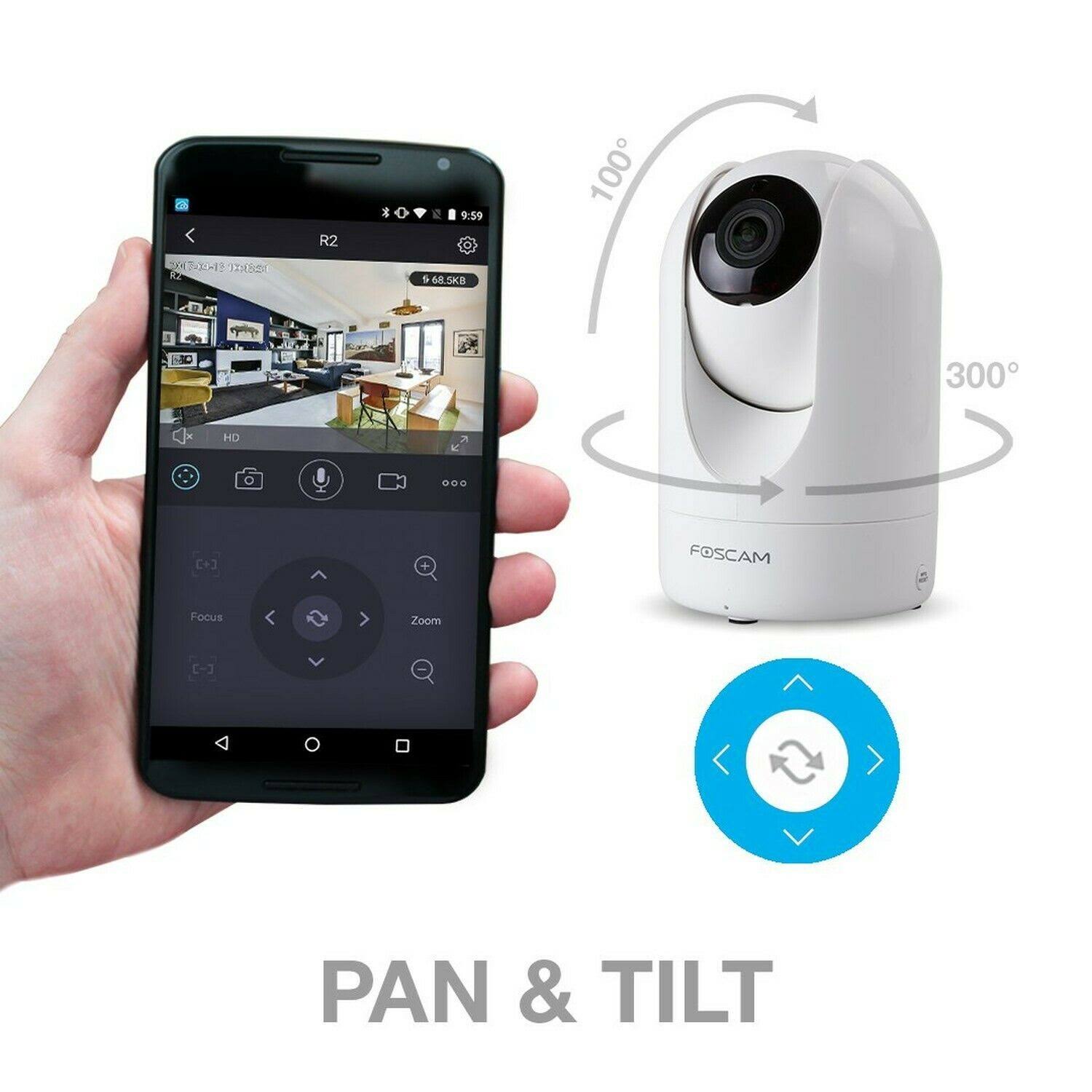Foscam R2 1080p HD Wireless Security Camera (cctv 1920TVL / IP Camera 2mp) –