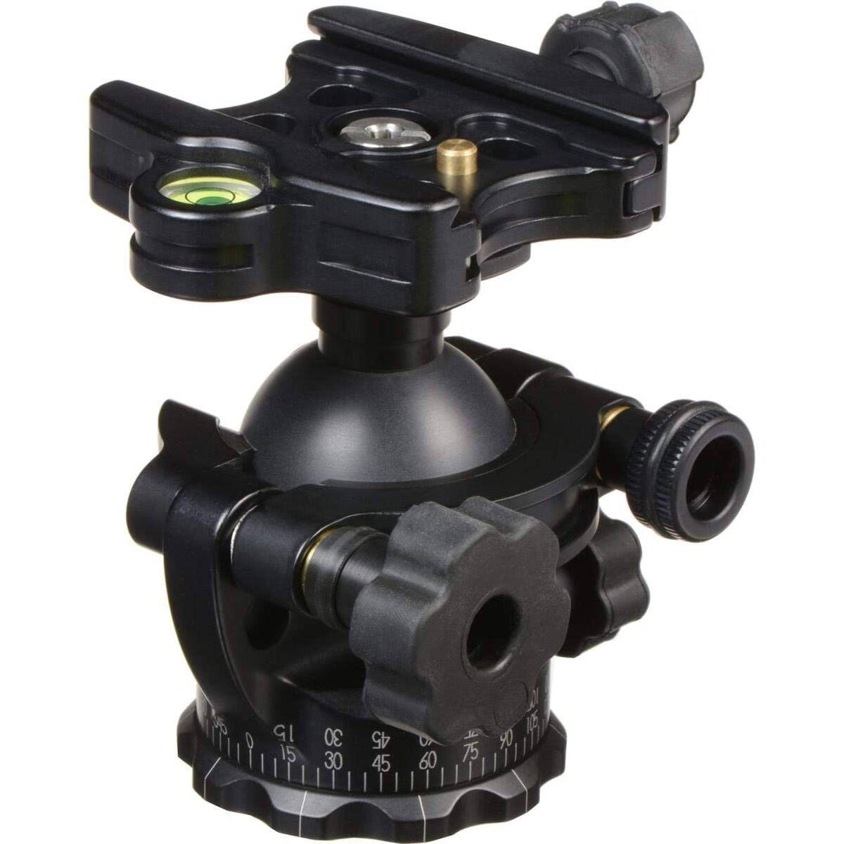 Acratech GPS Ballhead with Gimbal Feature, Panoramic Head, with All Rubber Knobs, Quick Release / Detent Pin and Level, Supports