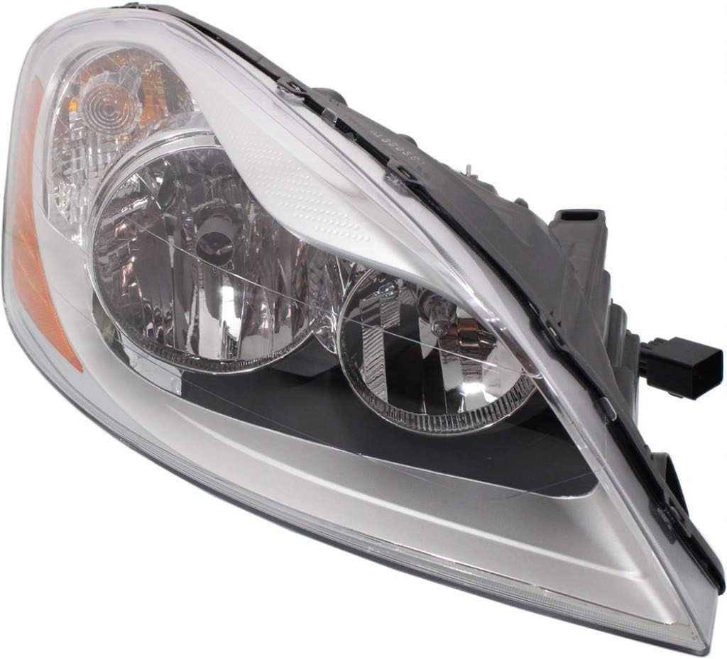 For Volvo XC60 Headlight Assembly 2010 11 12 2013 Driver and Passenger Side Pair/Set | Halogen | VO2502130 + VO2503130 | 313954703 + 313954711