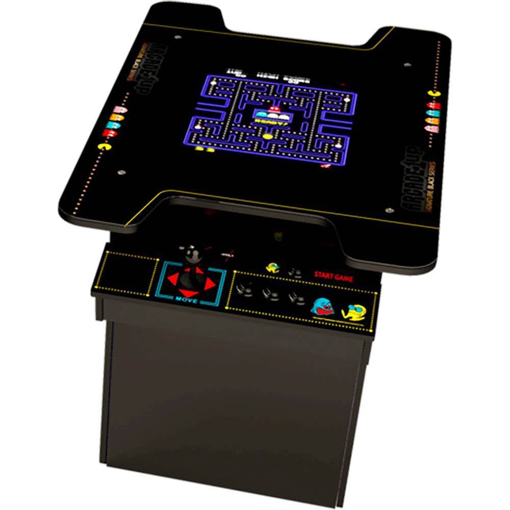 Arcade1Up - Black Series Pac-Man Head-to-Head Gaming Table