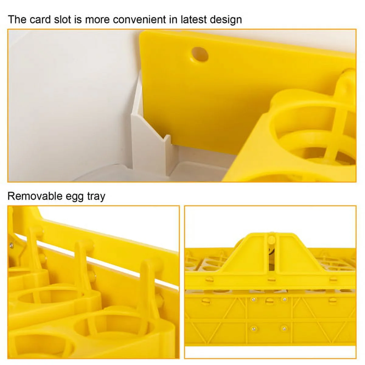 56-Egg Incubator, Fully Digital Incubators for Hatching Eggs with Automatic Egg Turning, Humidity & Temperature Control, Poultry Hatcher Machine for Hatching Chicken Duck Goose Pigeon Quail Bird