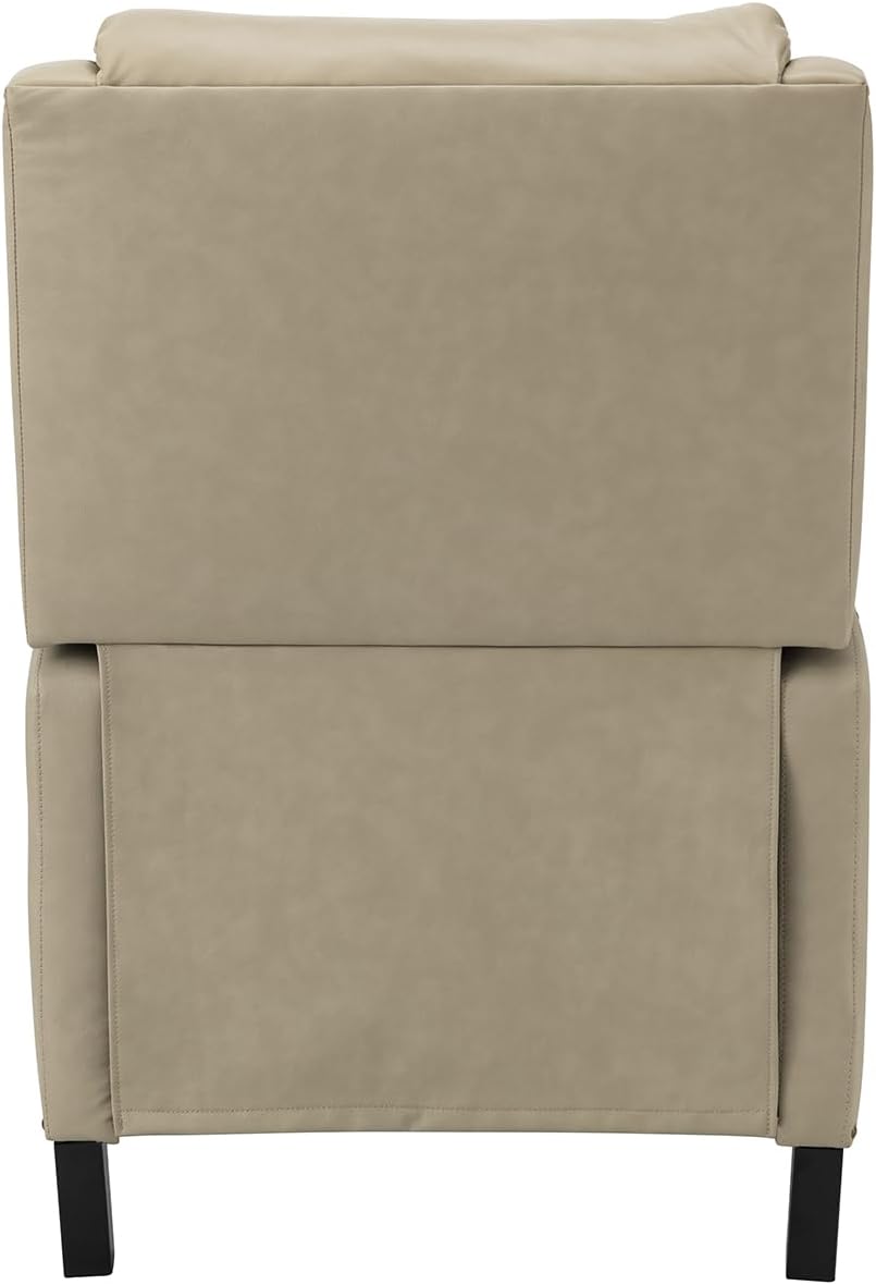 Manuel Genuine Leather Recliner TAN