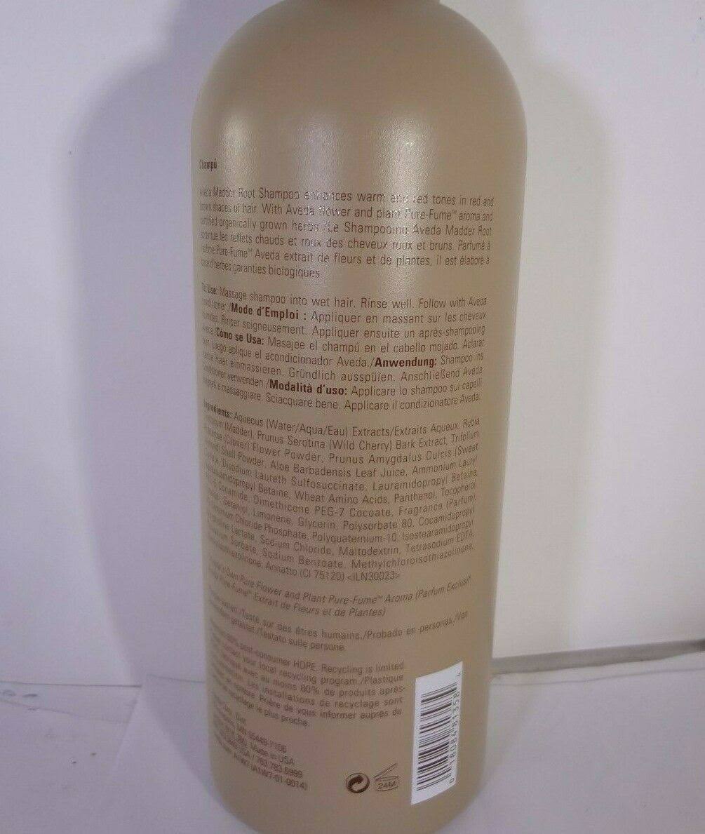 Aveda Madder Root Shampoo - 1000 ml bottle