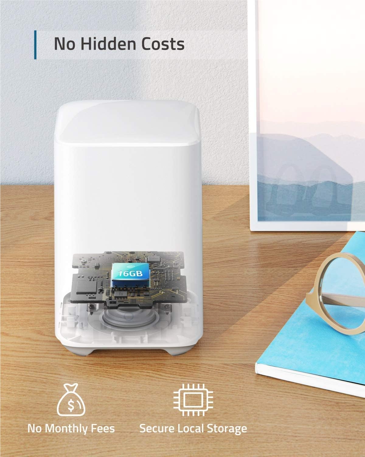 eufy Security, eufyCam 2C 2-Cam Kit, Wireless Home Security System with 180-Day Battery Life, 1080p HD, IP67, Night Vision, No Monthly Fee (Renewed)