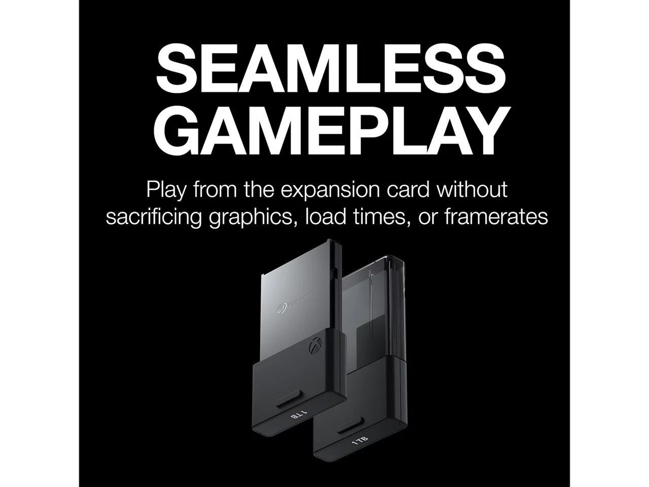 Seagate Storage Expansion Card for Xbox Series X|S 1TB Solid State Drive - NVMe Expansion SSD for Xbox Series X|S (STJR1000400)