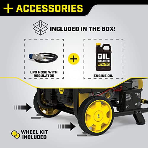 Champion Power Equipment 15,000-Watt MKE Series Portable Generator with Electric Start and CO Shield
