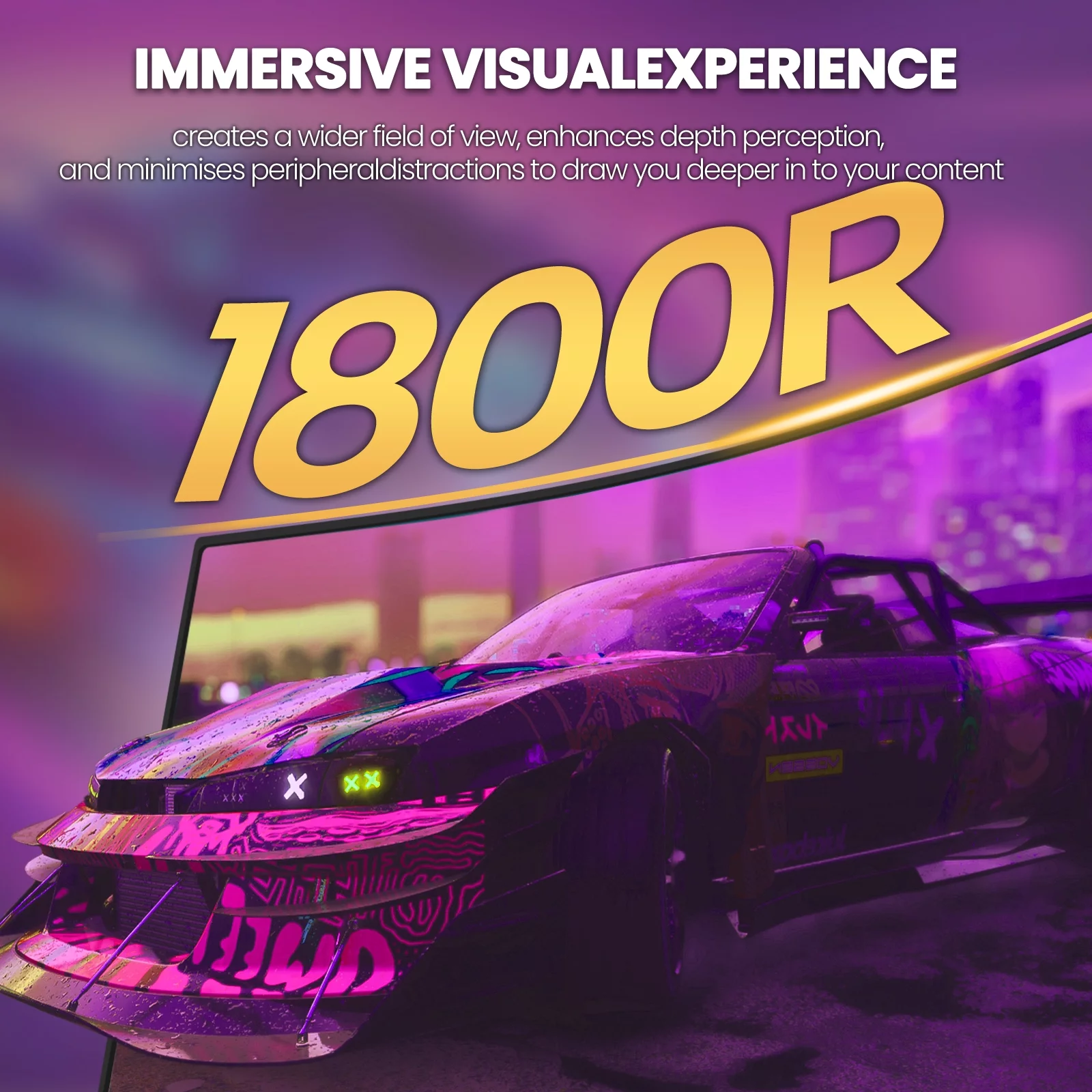 CRUA 32" 165Hz/180Hz Curved Gaming Monitor, FHD 1080P 1800R Computer Monitor, 100% SRGB, 1ms (GTG), AMD FreeSync,DP & HDMI Port, Black
