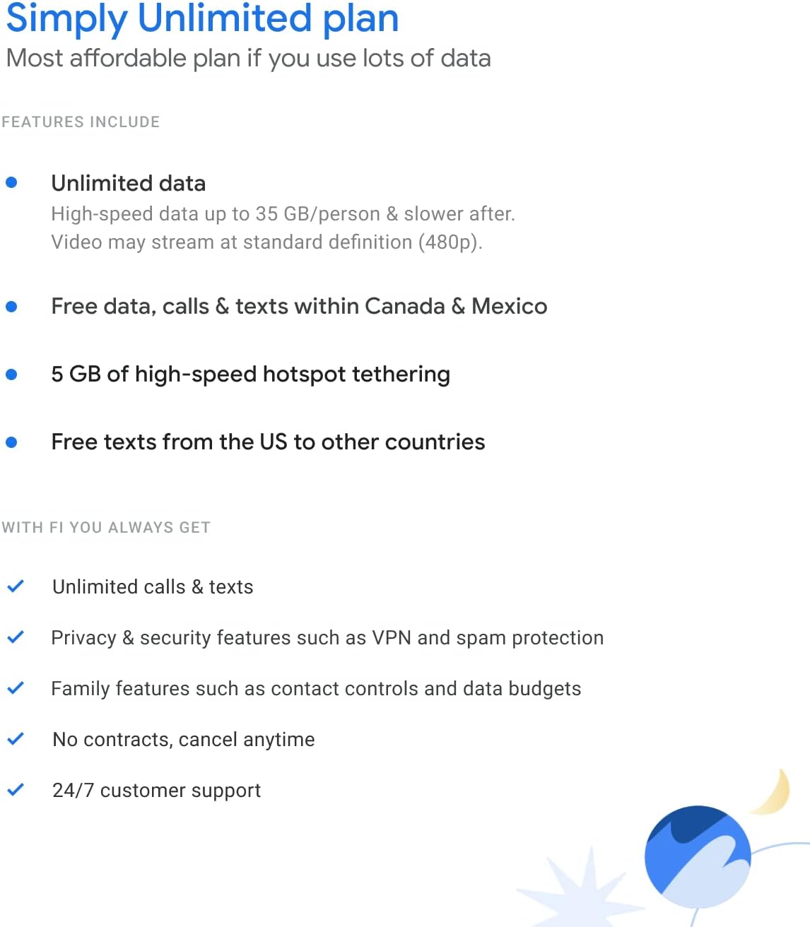 Google Fi SIM Card Kit