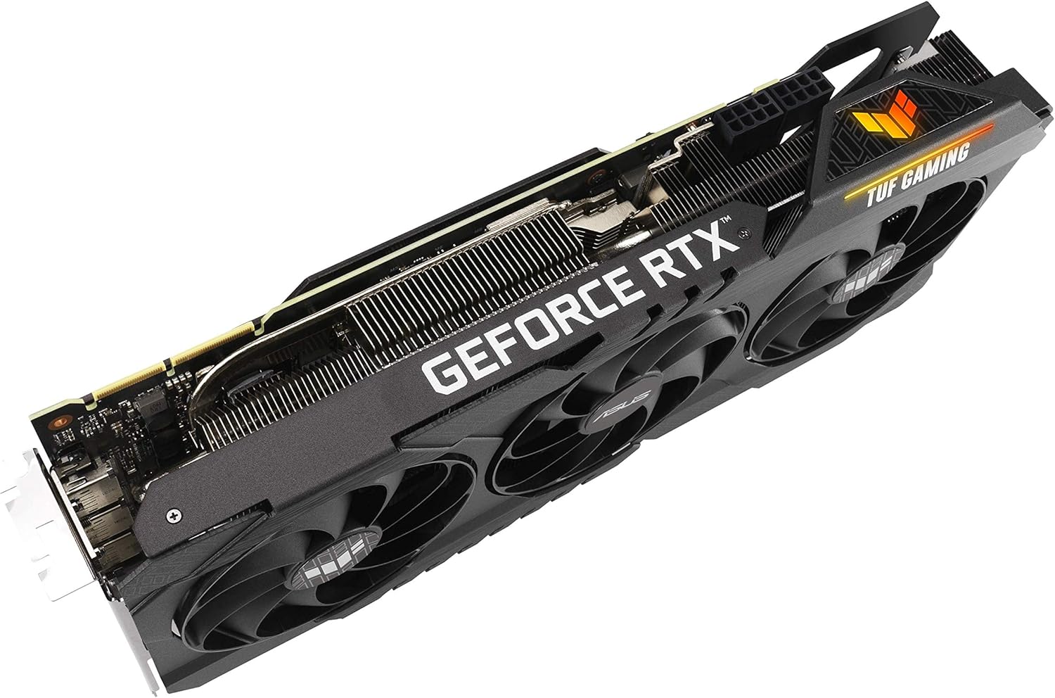ASUS TUF Gaming NVIDIA GeForce RTX 3090 Graphics Card (PCIe 4.0, 24GB GDDR6X, HDMI 2.1, DisplayPort 1.4a, Dual ball Fan Bearings, Military-grade Certification, GPU Tweak II)